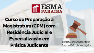 CPM e Especialização em Prática Judicante 2022