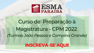 CPM 2022 (Tumas João Pessoa e Campina Grande)