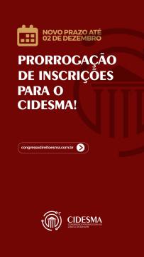 CIDESMA 2023 - Inscrições Prorrogadas