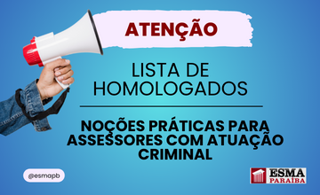 Noções Práticas para Assessores com Atuação Criminal