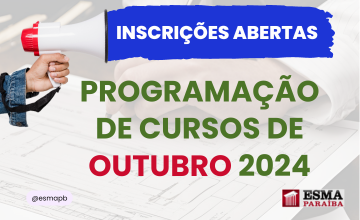 Programação de Outubro de 2024